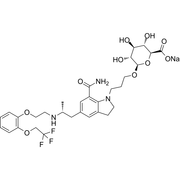 Silodosin Glucuronide sodium 879292-24-7